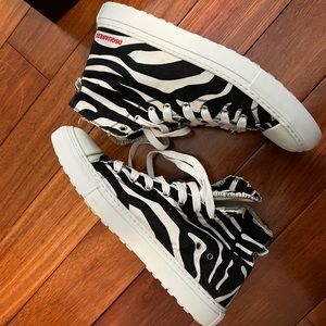 DSquared Zebra Sneaker